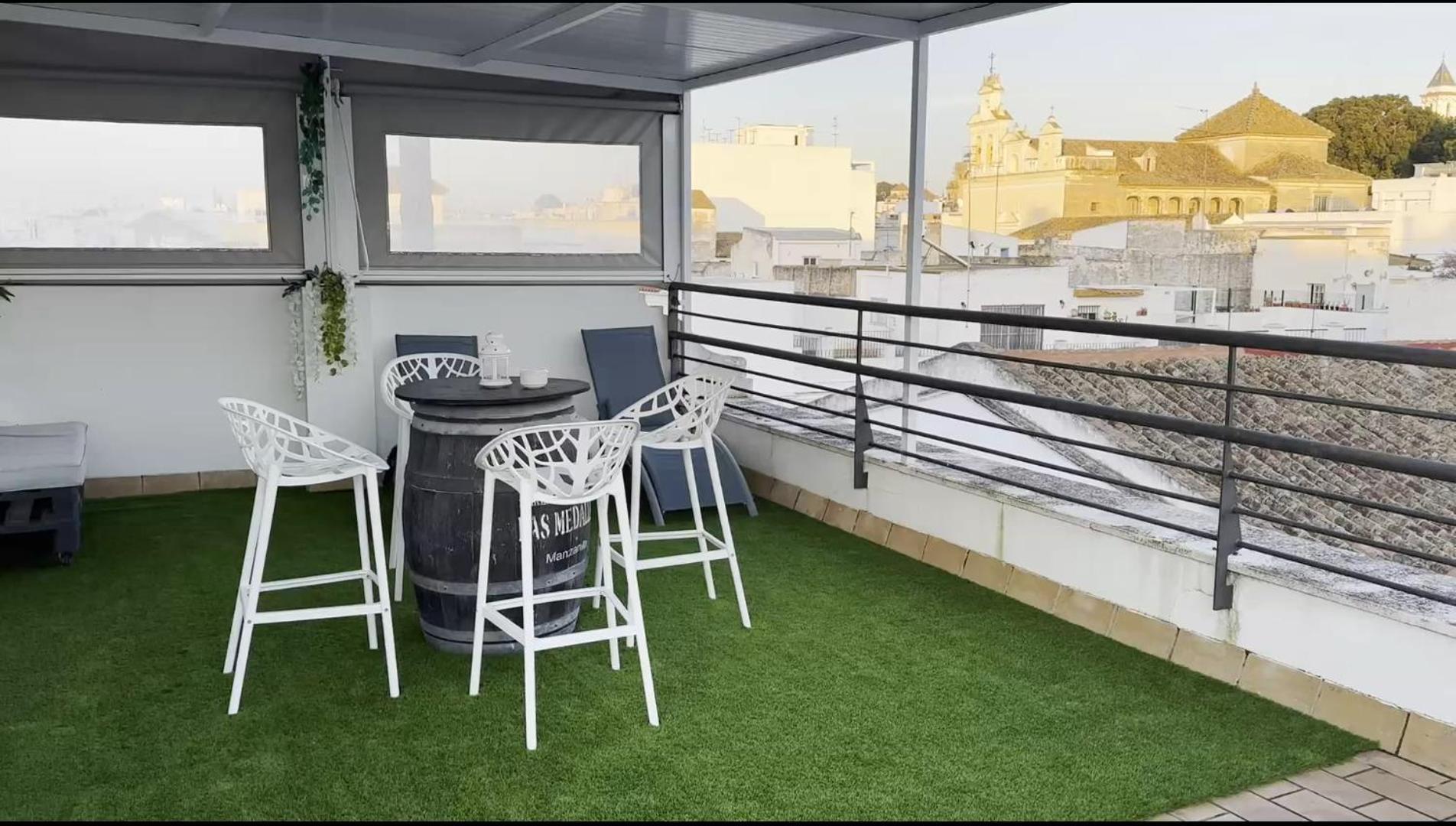 Atico Padre Aldama Centro Y Con Wifi Lägenhet Sanlúcar de Barrameda Exteriör bild